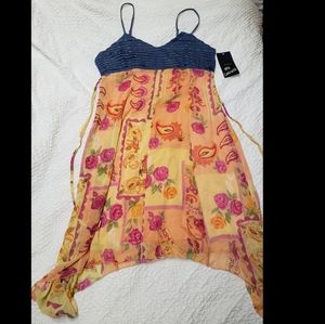 Summer Floral Dress SZ 12 Mlle Gabrielle